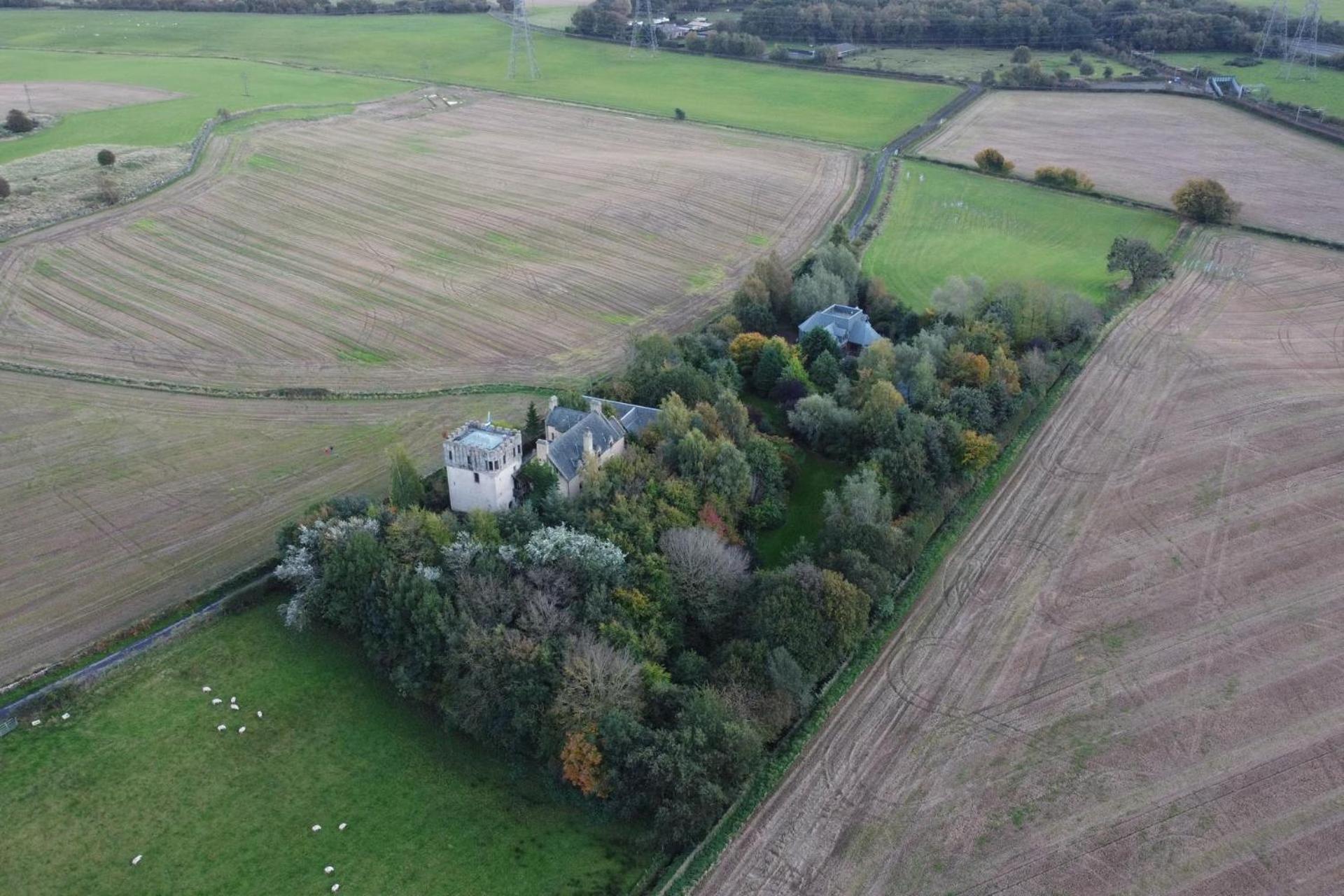 The Manor At Plane Castle Villa Falkirk Exterior photo